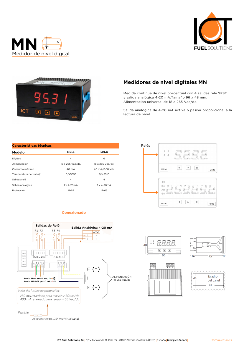 TEC004-TEC005 Medidor nivel analógico Mn + Sonda Mz V0.1-1024.pdf Icon