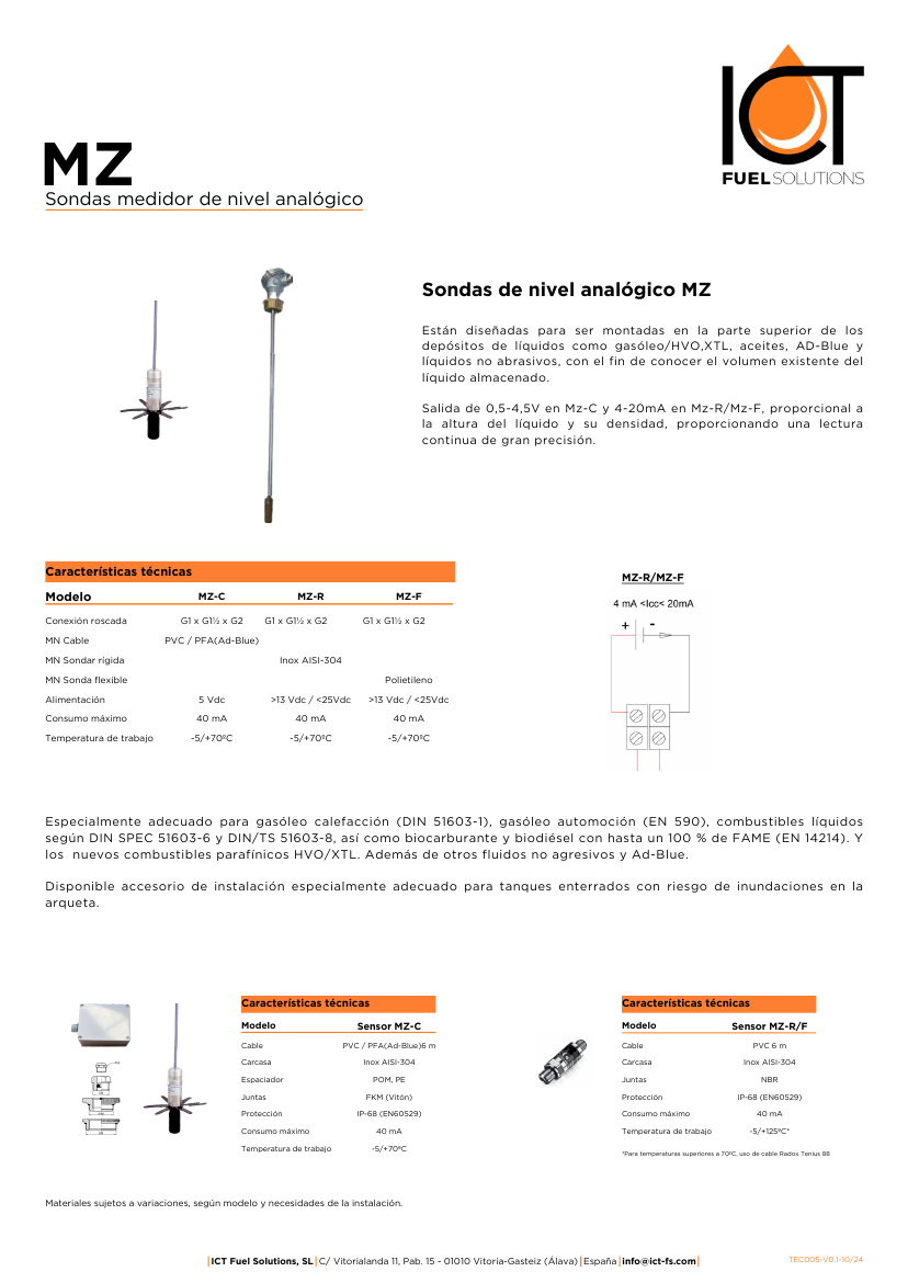 TEC005-TEC009 Sonda control nivel analógico y contactos digitales MZ-EZ.pdf Icon